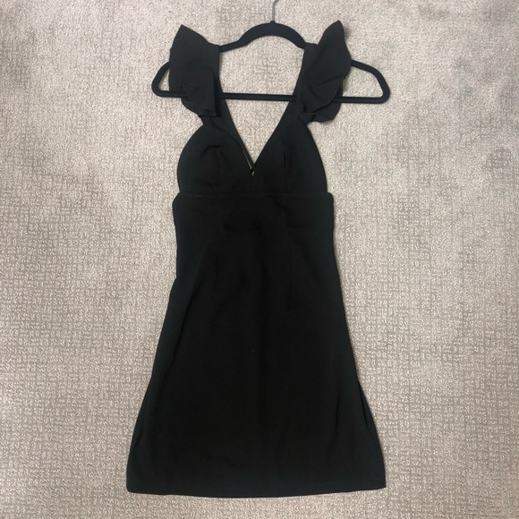 About Us - Black mini dress - Picture 1 of 3